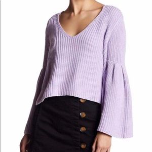 Free People | Damsel Sweater | Light Purple